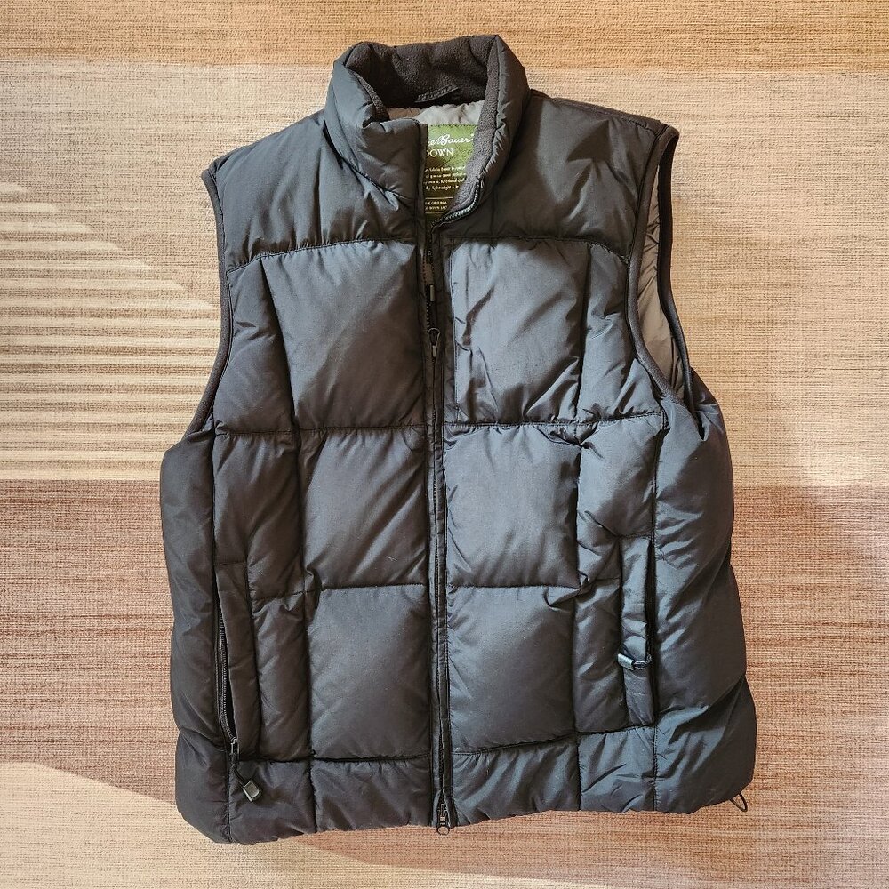Eddie Bauer goose down puffer vest